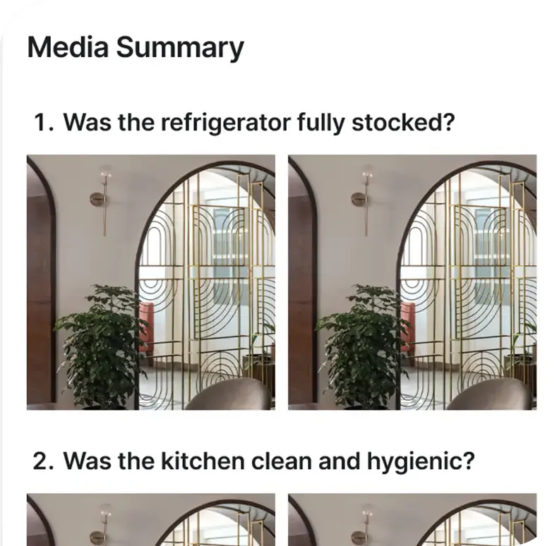 Photo evidence captured during a site visit in Delightree.